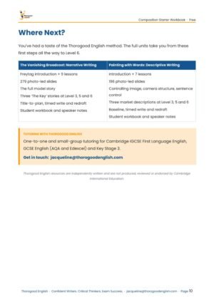 Narrative Writing — Paper 2 for IGCSE First Language English - Image 16