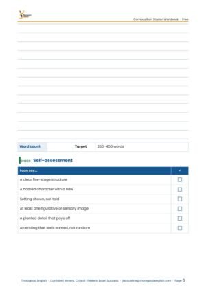 Narrative Writing — Paper 2 for IGCSE First Language English - Image 14
