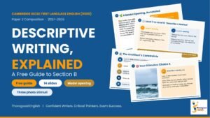 Descriptive Writing — Paper 2 for IGCSE First Language English - Image 2