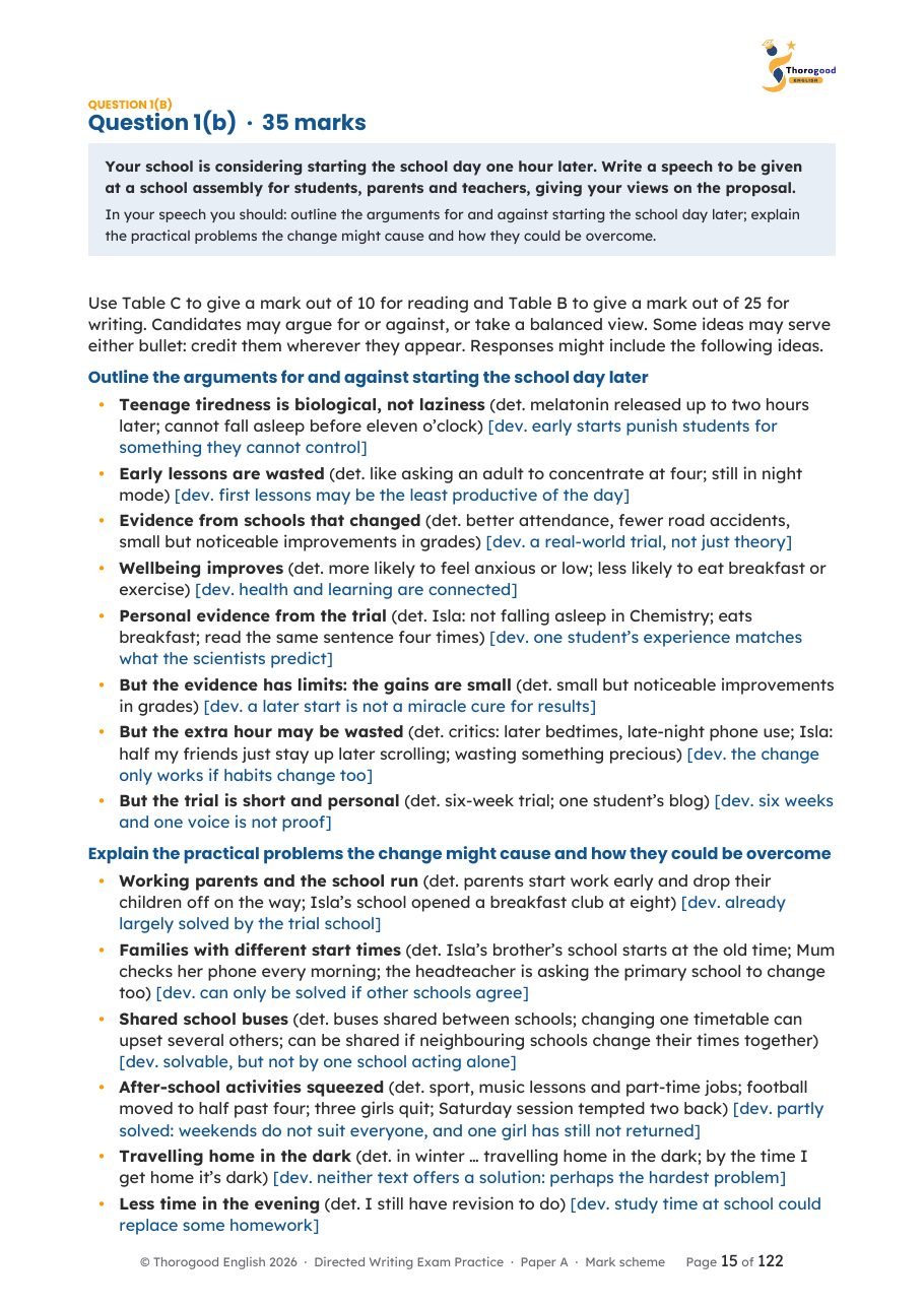 Directed Writing Exam Practice: Six Full Papers — Paper 2 Section A — IGCSE First Language English - Image 3
