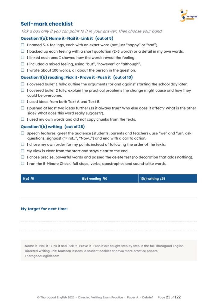 Directed Writing Exam Practice: Six Full Papers — Paper 2 Section A — IGCSE First Language English