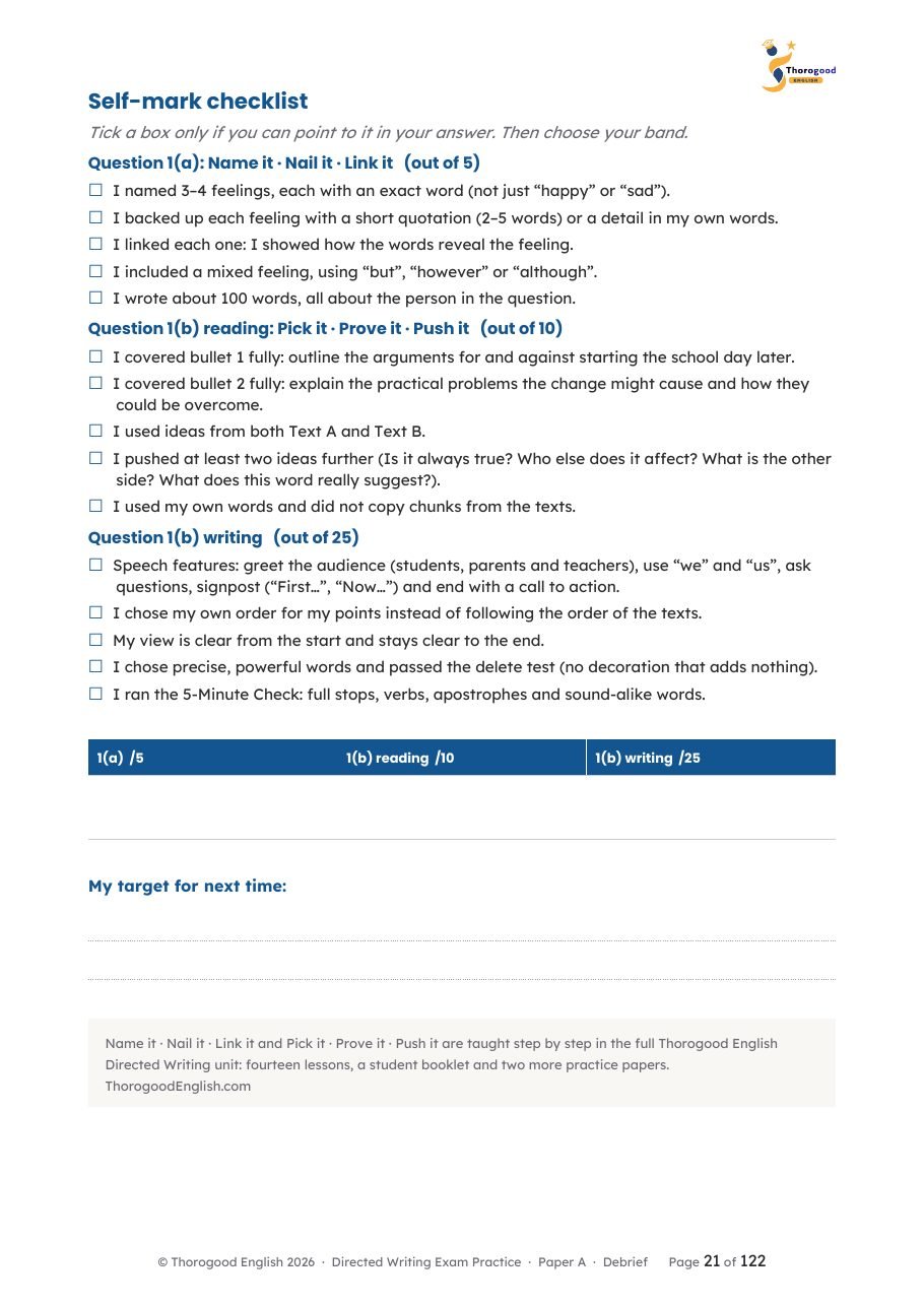 Directed Writing Exam Practice: Six Full Papers — Paper 2 Section A — IGCSE First Language English - Image 5