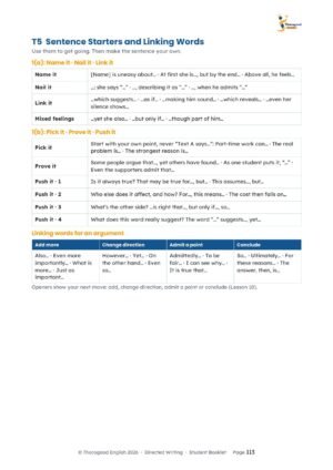 Directed Writing: Full Unit — Paper 2 Section A — IGCSE First Language English - Image 19