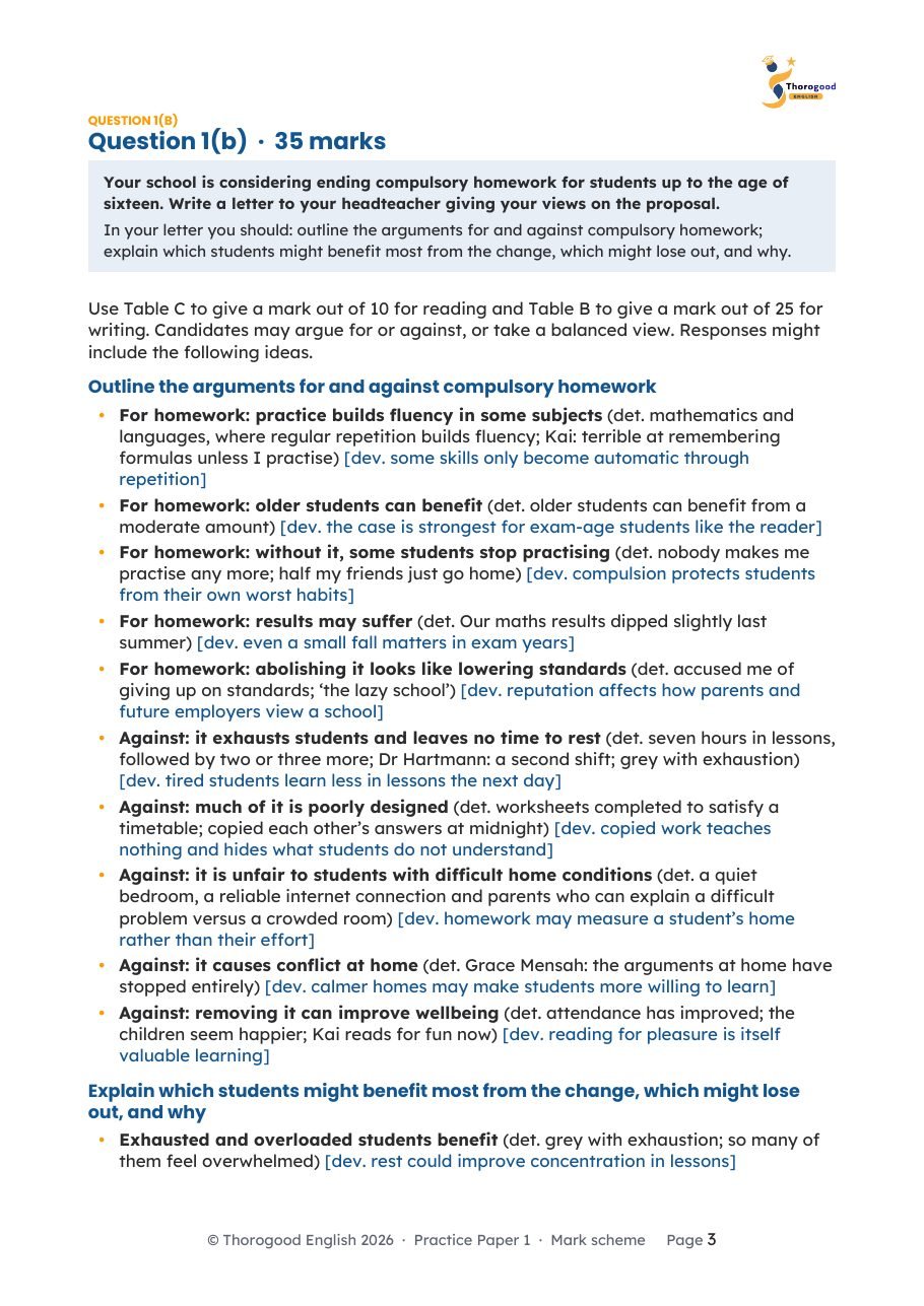 Directed Writing: Full Unit — Paper 2 Section A — IGCSE First Language English - Image 23