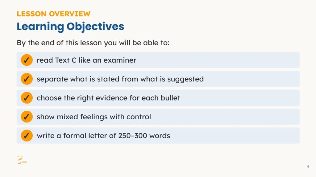 Extended Reading lesson slide preview 2