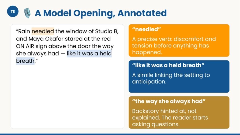 Narrative Writing — Paper 2 for IGCSE First Language English