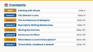 Painting with Words: Descriptive Writing Full Unit — Paper 2 — IGCSE First Language English - Image 3