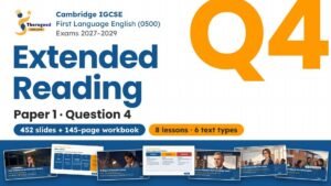 Q4 Extended Reading unit slide preview
