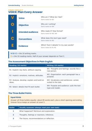 Q4 Extended Reading student workbook page preview