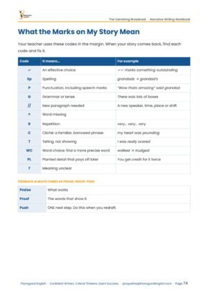 The Vanishing Broadcast: Narrative Writing Full Unit — Paper 2 — IGCSE First Language English - Image 19