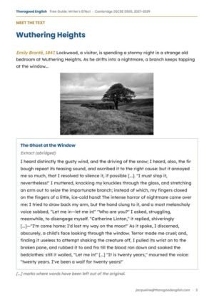Writer’s Effect — Paper 1 for IGCSE First Language English - Image 13