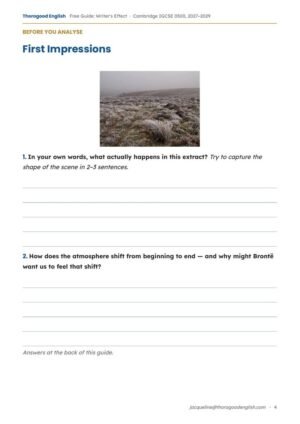 Writer’s Effect — Paper 1 for IGCSE First Language English - Image 14