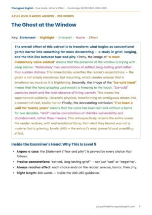 Writer’s Effect — Paper 1 for IGCSE First Language English - Image 18