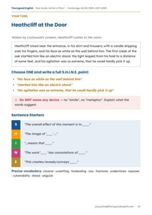Writer’s Effect — Paper 1 for IGCSE First Language English - Image 19