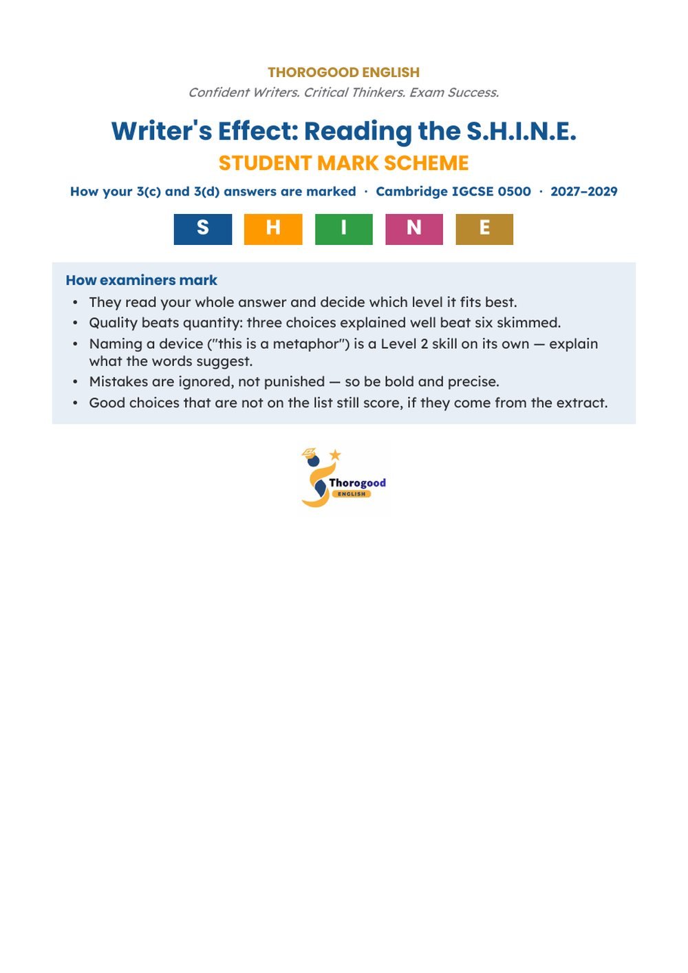 Writer’s Effect, Mastered: Full Unit — Paper 1 Question 3(d) — IGCSE First Language English - Image 21