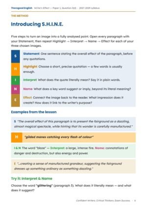 Writer’s Effect, Mastered: Full Unit — Paper 1 Question 3(d) — IGCSE First Language English - Image 13