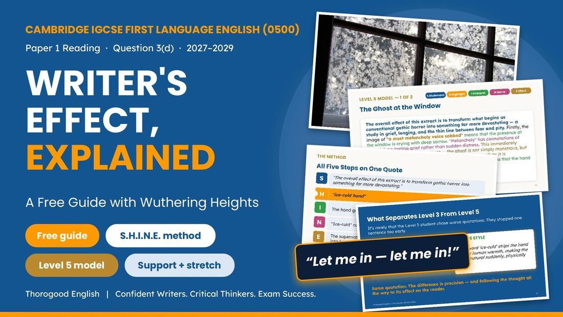 Writer’s Effect — Paper 1 for IGCSE First Language English - Image 3