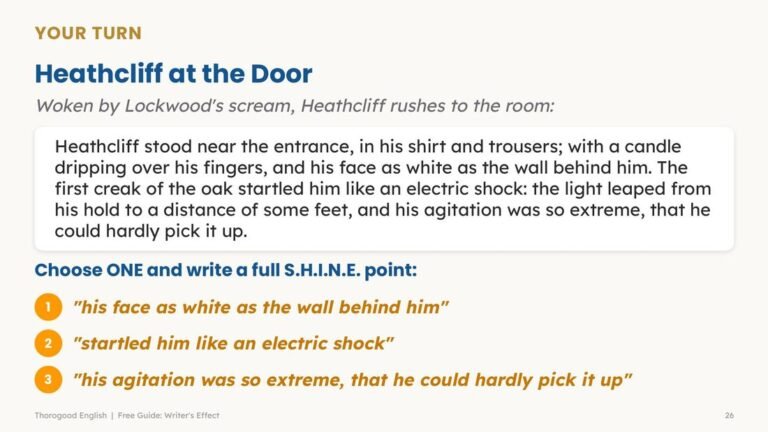 Writer’s Effect lesson slide preview 8
